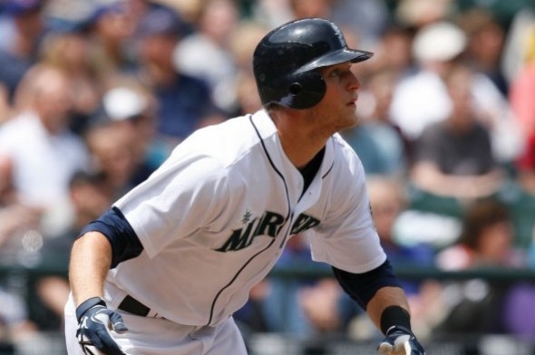 Michael Saunders - Seattle Mariners - 2010 - 1