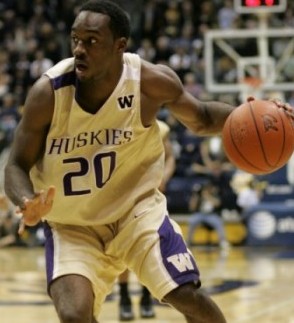 2008-09 Washington Basketball At California - Quincy Pondexter.