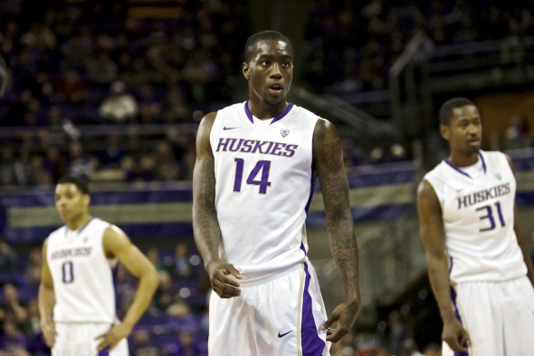 Tony Wroten declared for the NBA draft Tuesday. The new withdrawal date does him and no other underclassmen any favors. / Photo by Drew Sellers