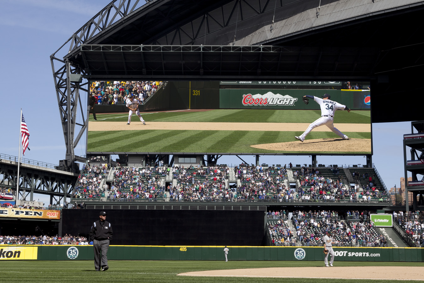 Mariners scoreboard Sportspress Northwest